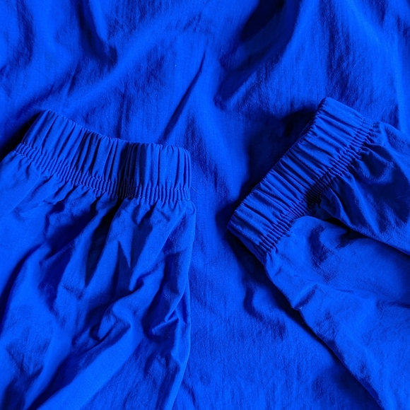 Sportif USA windbreaker, lightweight, vintage, blue and red, men's large - Picture 4 of 8